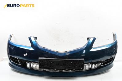 Предна броня за Mazda 6 Station Wagon I (08.2002 - 12.2007), комби, позиция: предна