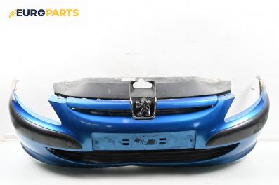 Предна броня за Peugeot 307 Hatchback (08.2000 - 12.2012), хечбек, позиция: предна