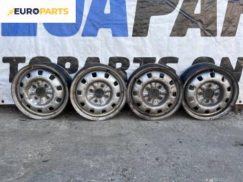 Стоманени джанти за Hyundai Lantra II Sedan (06.1995 - 10.2000) 14 цола, ширина 5 (Цената е за комплекта)