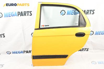 Врата за Chevrolet Spark Hatchback (05.2005 - ...), 4+1 вр., хечбек, позиция: задна, лява