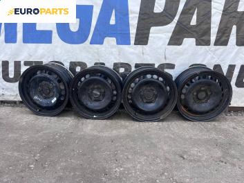 Стоманени джанти за Audi A4 Avant B5 (11.1994 - 09.2001) 15 цола, ширина 6 (Цената е за комплекта)