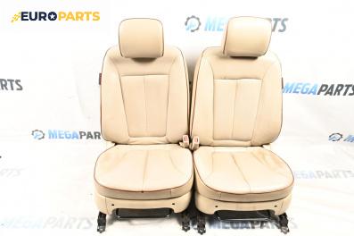 Кожен салон с подгрев за Hyundai Santa Fe II SUV (10.2005 - 12.2012), 4+1 вр.