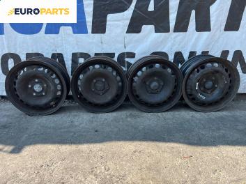 Стоманени джанти за Audi A4 Sedan B5 (11.1994 - 09.2001) 15 цола, ширина 6 (Цената е за комплекта)