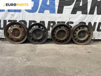 Стоманени джанти за Mazda 323 F VI Hatchback (09.1998 - 05.2004) 14 цола, ширина 5.5 (Цената е за комплекта)