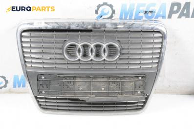 Решетка за Audi A6 Sedan C6 (05.2004 - 03.2011), седан, позиция: предна