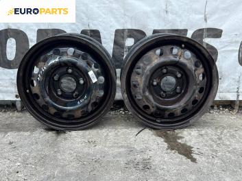 Стоманени джанти за Hyundai i30 Combi I (10.2007 - 06.2012) 15 цола, ширина 5.5 (Цената е за 2 бр.)