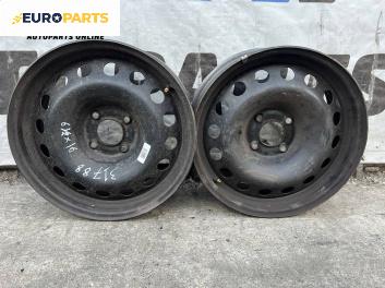 Стоманени джанти за Citroen C4 Hatchback I (11.2004 - 12.2013) 16 цола, ширина 6.5 (Цената е за 2 бр.)