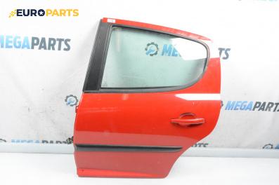 Врата за Peugeot 207 Hatchback (02.2006 - 12.2015), 4+1 вр., хечбек, позиция: задна, лява