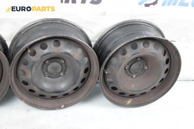 Стоманени джанти за Citroen C4 Hatchback I (11.2004 - 12.2013) 16 цола, ширина 5.5 (Цената е за комплекта)