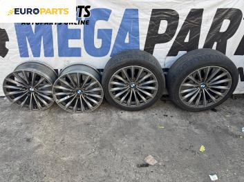 Алуминиеви джанти за BMW 7 Series F02 (02.2008 - 12.2015) 19 цола, ширина 8.5/9.5 (Цената е за комплекта)