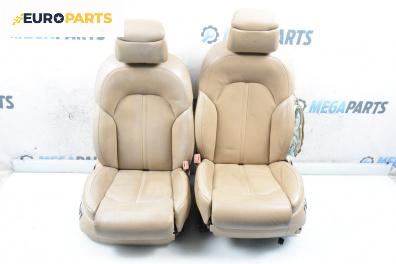 Кожен салон с ел. регулиране и подгрев за Audi A8 Sedan 4H (11.2009 - 01.2018), 4+1 вр.