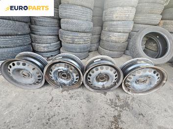 Стоманени джанти за Opel Astra G Hatchback (02.1998 - 12.2009) 15 цола, ширина 6 (Цената е за комплекта)