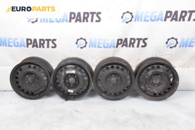 Стоманени джанти за Opel Meriva A Minivan (05.2003 - 05.2010) 15 цола, ширина 6, ET 43 (Цената е за комплекта)