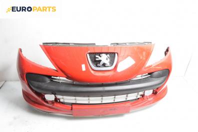 Предна броня за Peugeot 207 Hatchback (02.2006 - 12.2015), хечбек, позиция: предна