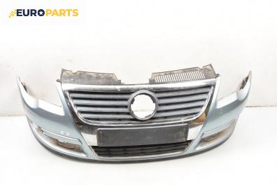 Предна броня за Volkswagen Passat V Sedan B6 (03.2005 - 12.2010), седан, позиция: предна