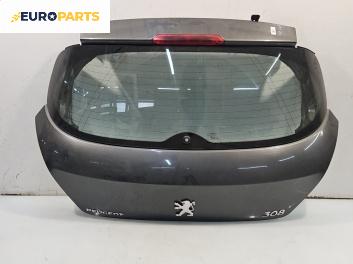 Заден капак за Peugeot 308 Hatchback I (09.2007 - 12.2016), 4+1 вр., хечбек, позиция: задна
