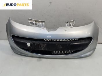 Предна броня за Peugeot 107 Hatchback (06.2005 - 05.2014), хечбек, позиция: предна