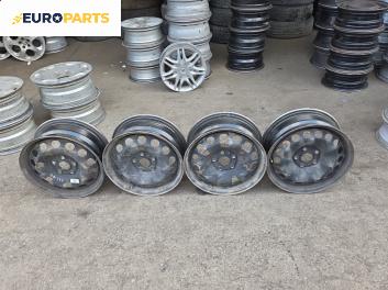 Стоманени джанти за Volkswagen Touran Minivan I (02.2003 - 05.2010) 16 цола, ширина 6.5 (Цената е за комплекта)
