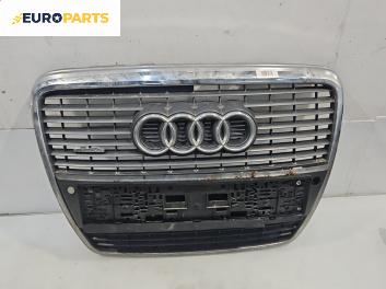 Решетка за Audi A6 Sedan C6 (05.2004 - 03.2011), седан, позиция: предна