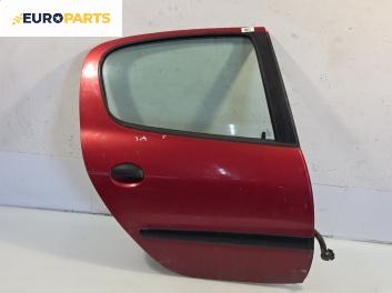 Врата за Peugeot 206 Hatchback (08.1998 - 12.2012), 4+1 вр., позиция: задна, дясна